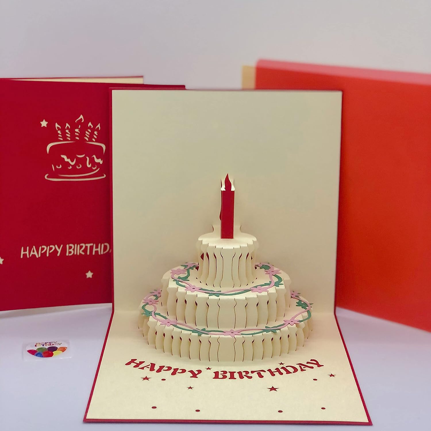 3D Paper Wish Card High Quality Paper Card All Design Card Good Wishing Card  (Birthday , Valentine , love , Christmas Card) (1Pc ) 3D Paper Wish Card High Quality Paper Card All Design Card Good Wishing Card  (Birthday , Valentine , love , Christmas Card) (1Pc )